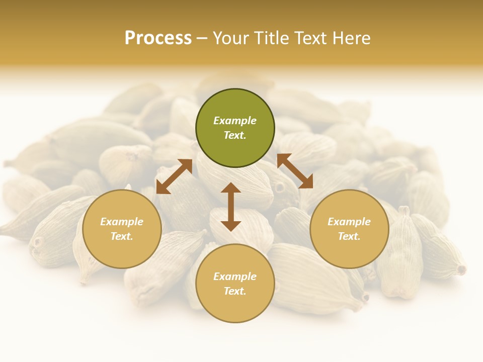 Text Free Space Closeup Fresh PowerPoint Template