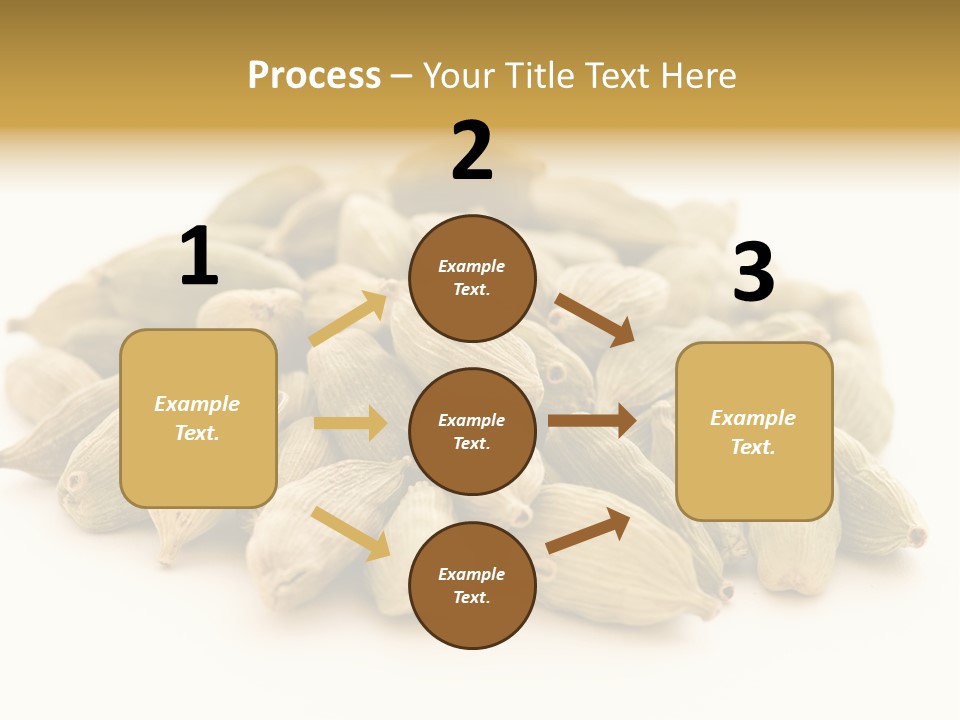 Text Free Space Closeup Fresh PowerPoint Template