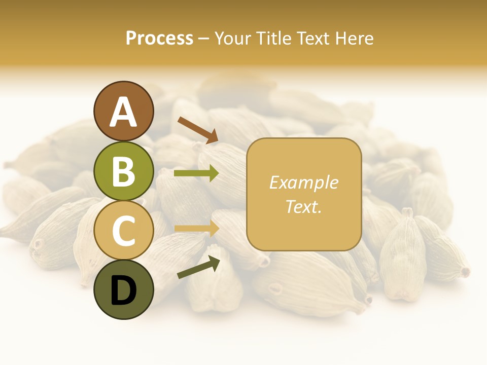 Text Free Space Closeup Fresh PowerPoint Template