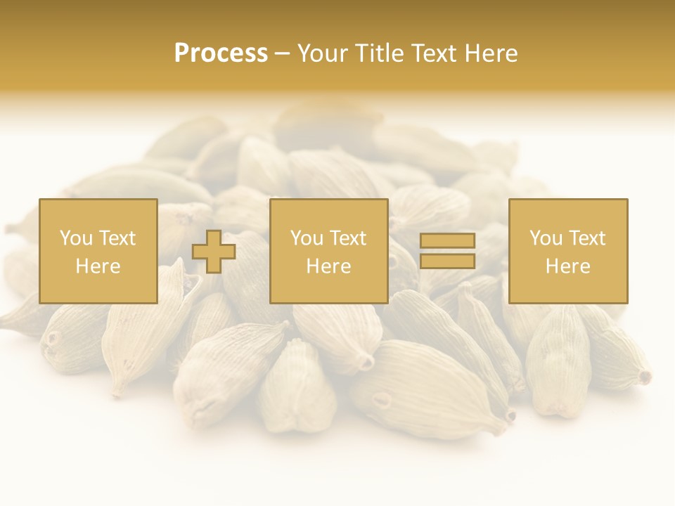 Text Free Space Closeup Fresh PowerPoint Template