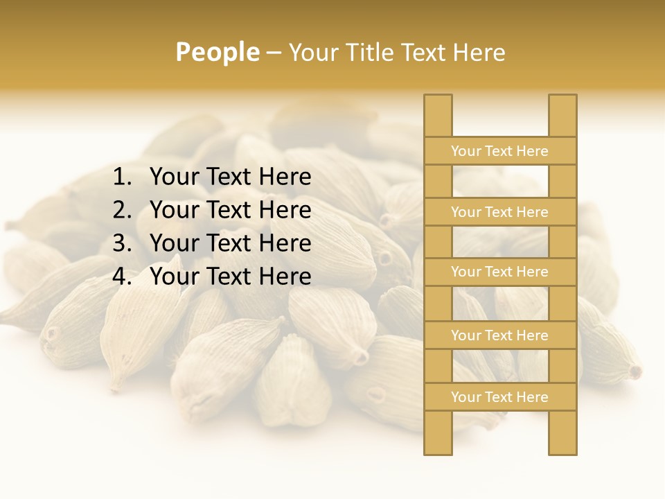 Text Free Space Closeup Fresh PowerPoint Template