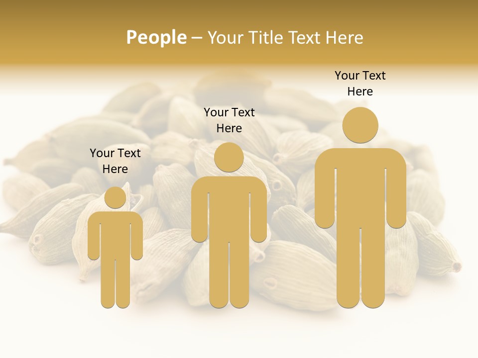 Text Free Space Closeup Fresh PowerPoint Template