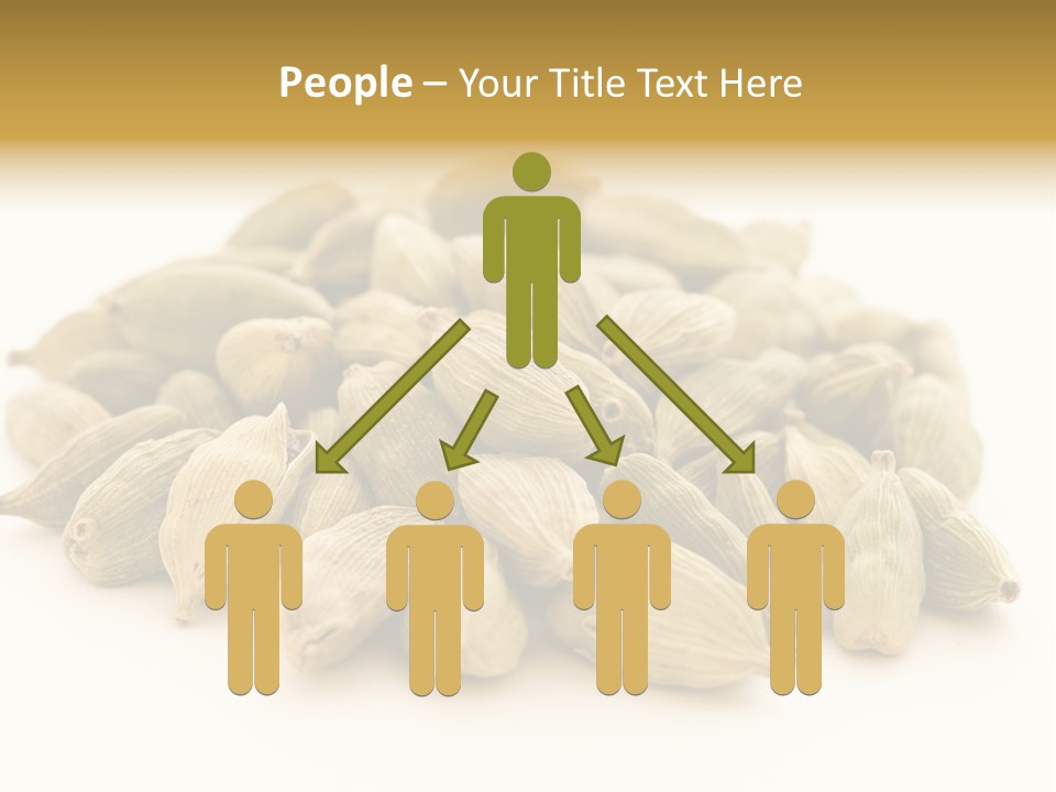 Text Free Space Closeup Fresh PowerPoint Template