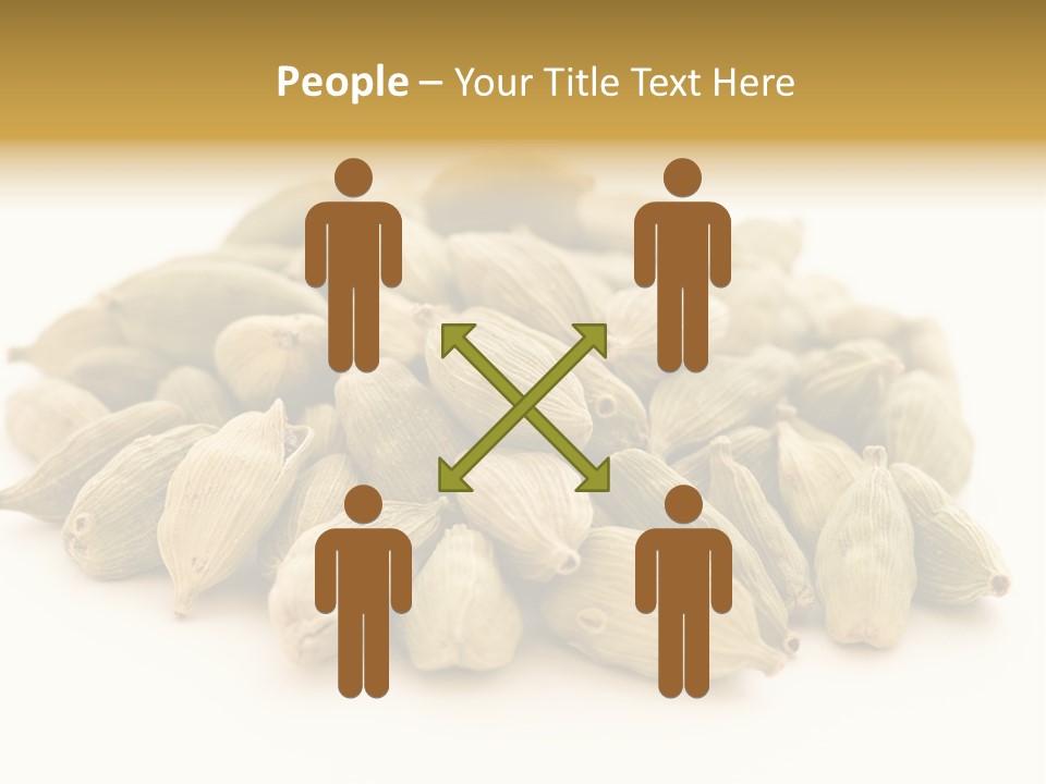 Text Free Space Closeup Fresh PowerPoint Template