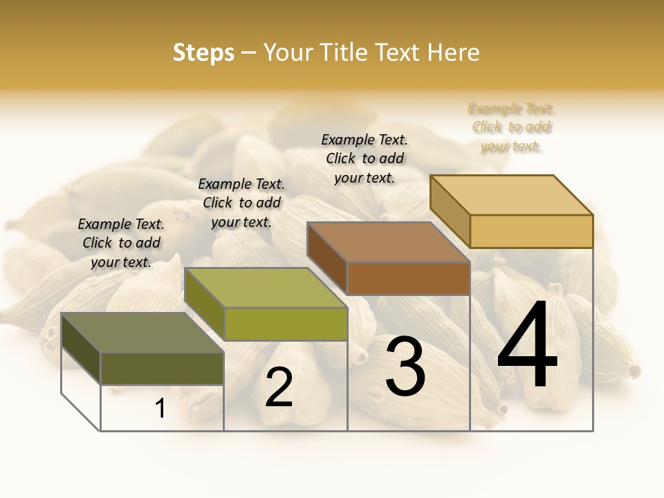 Text Free Space Closeup Fresh PowerPoint Template
