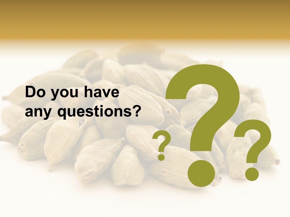 Text Free Space Closeup Fresh PowerPoint Template