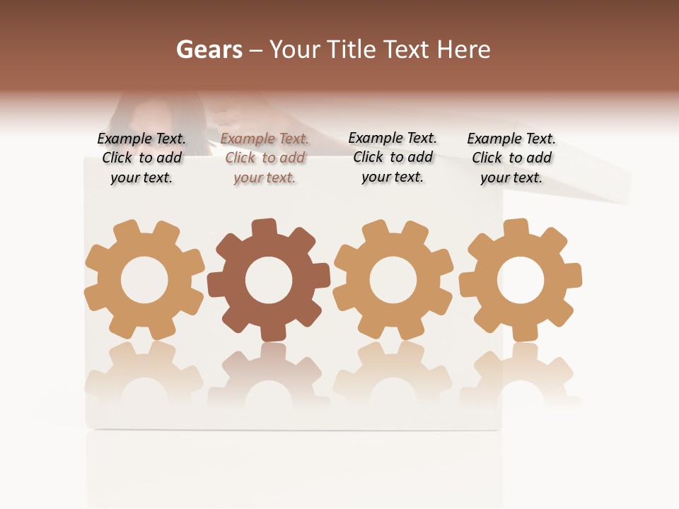 Wed Fashion Woman PowerPoint Template