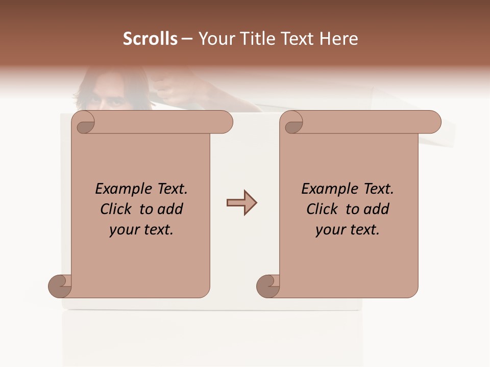 Wed Fashion Woman PowerPoint Template