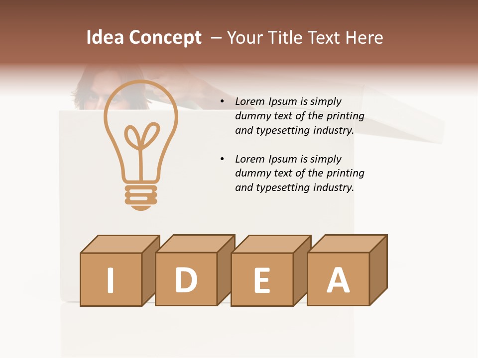 Wed Fashion Woman PowerPoint Template