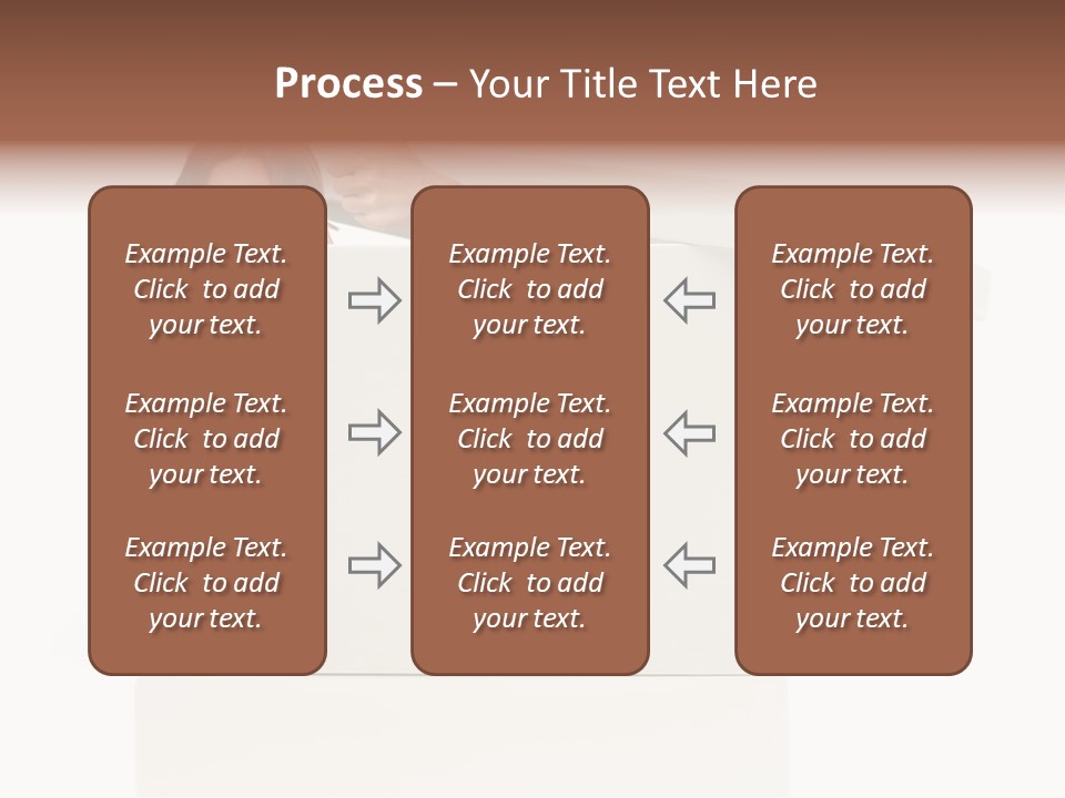 Wed Fashion Woman PowerPoint Template