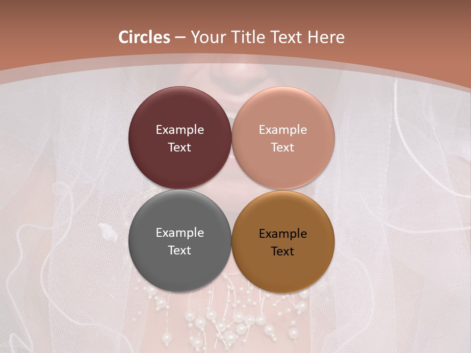 Wed Fashion Woman PowerPoint Template