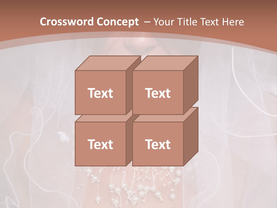 Wed Fashion Woman PowerPoint Template