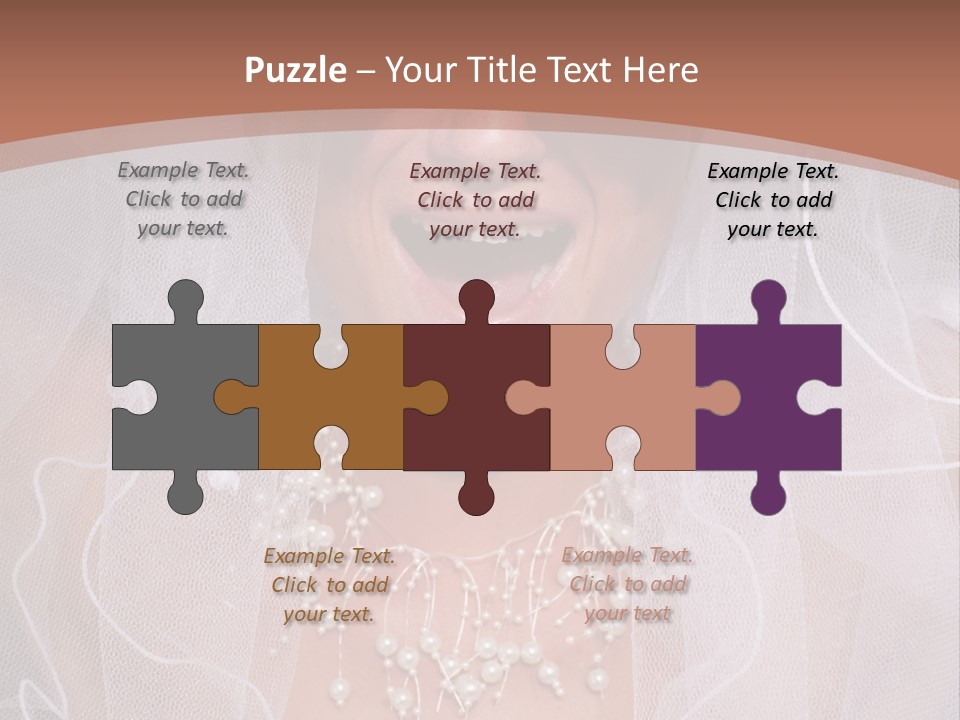 Wed Fashion Woman PowerPoint Template