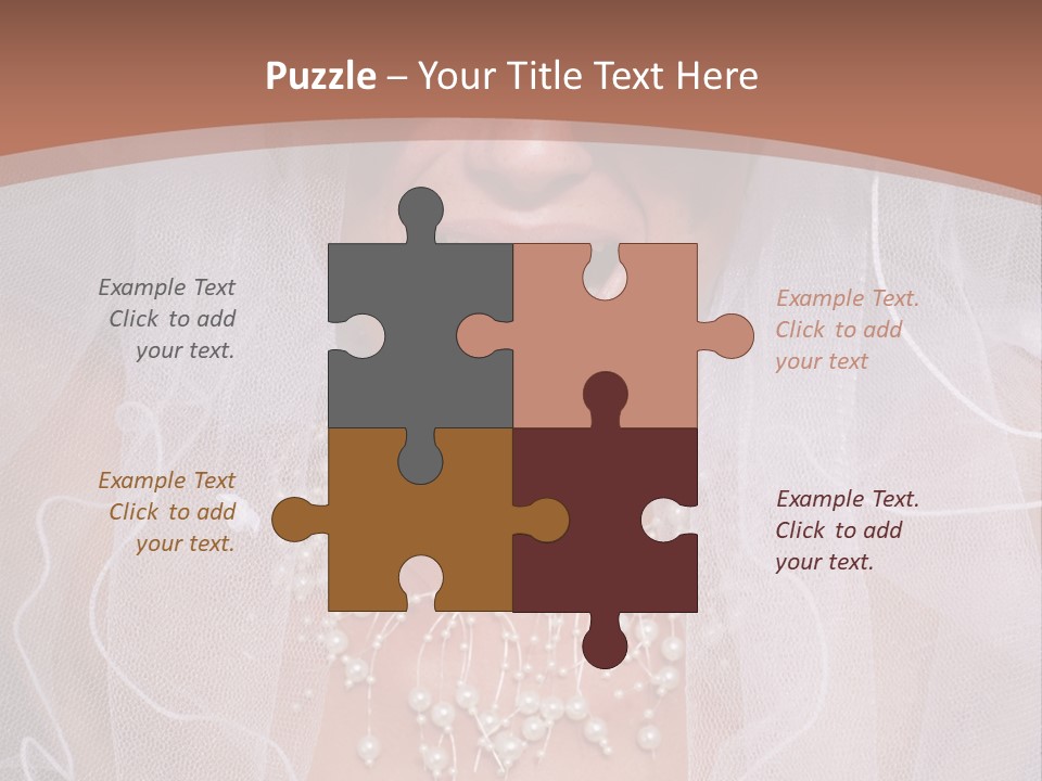 Wed Fashion Woman PowerPoint Template