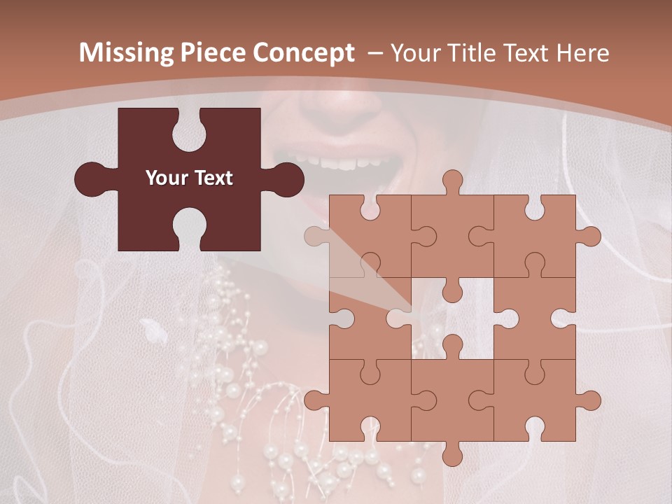 Wed Fashion Woman PowerPoint Template