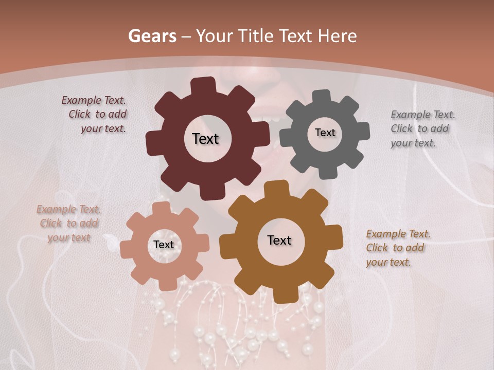 Wed Fashion Woman PowerPoint Template