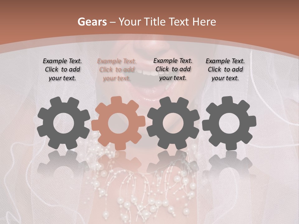 Wed Fashion Woman PowerPoint Template