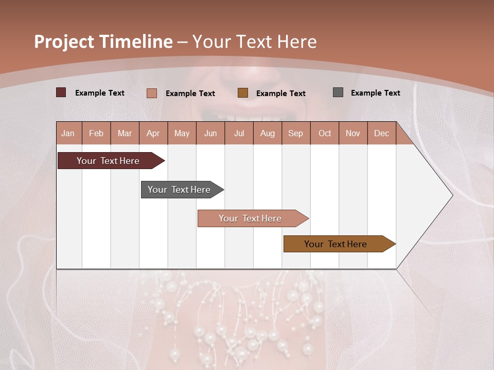 Wed Fashion Woman PowerPoint Template