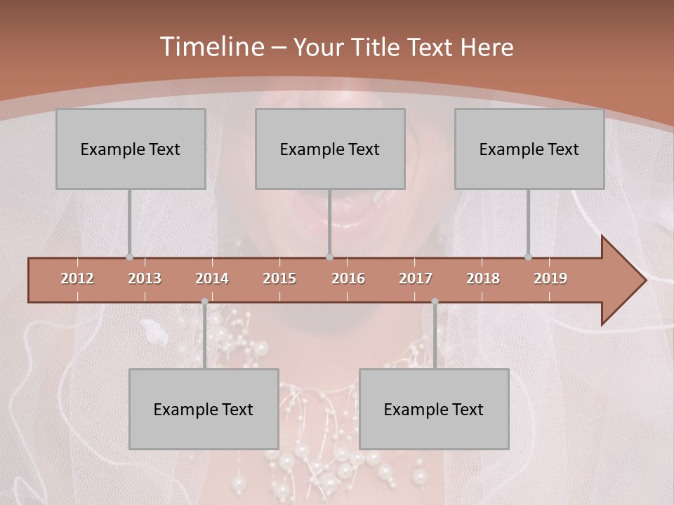 Wed Fashion Woman PowerPoint Template