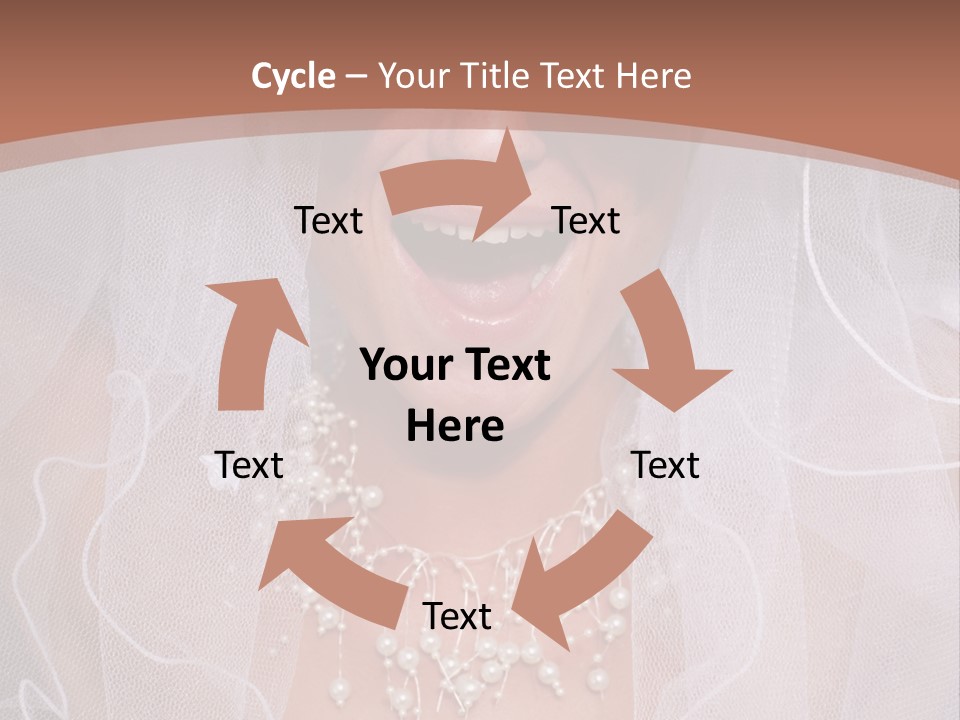 Wed Fashion Woman PowerPoint Template