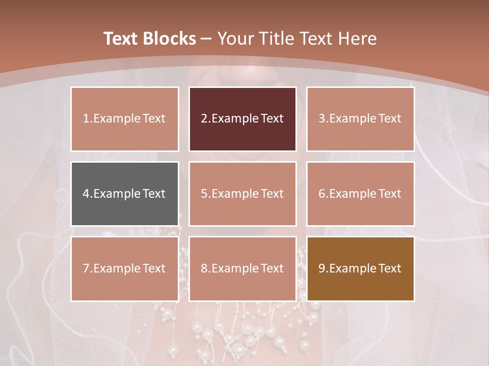 Wed Fashion Woman PowerPoint Template