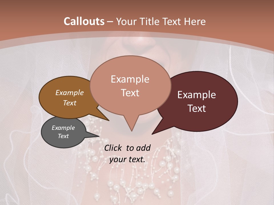 Wed Fashion Woman PowerPoint Template