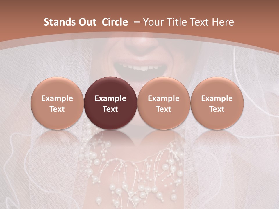 Wed Fashion Woman PowerPoint Template