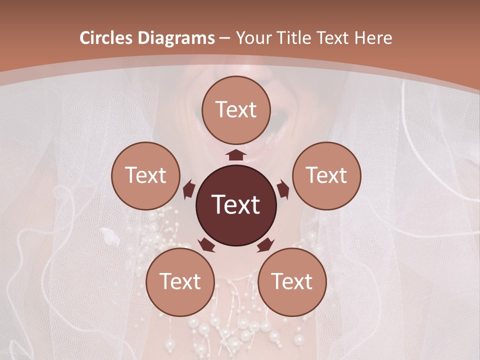 Wed Fashion Woman PowerPoint Template