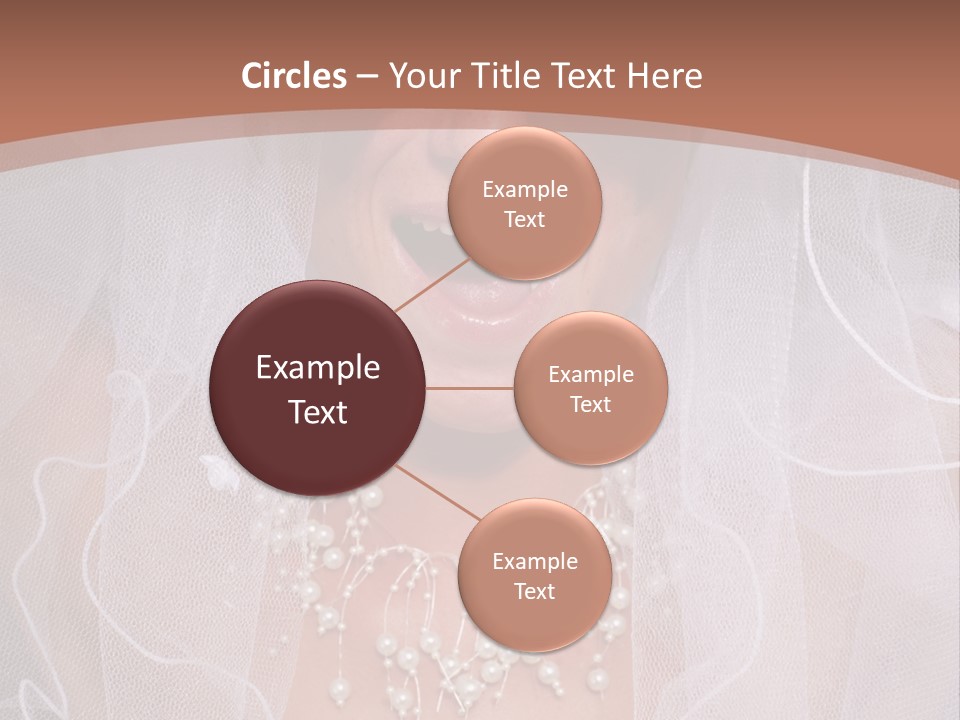 Wed Fashion Woman PowerPoint Template