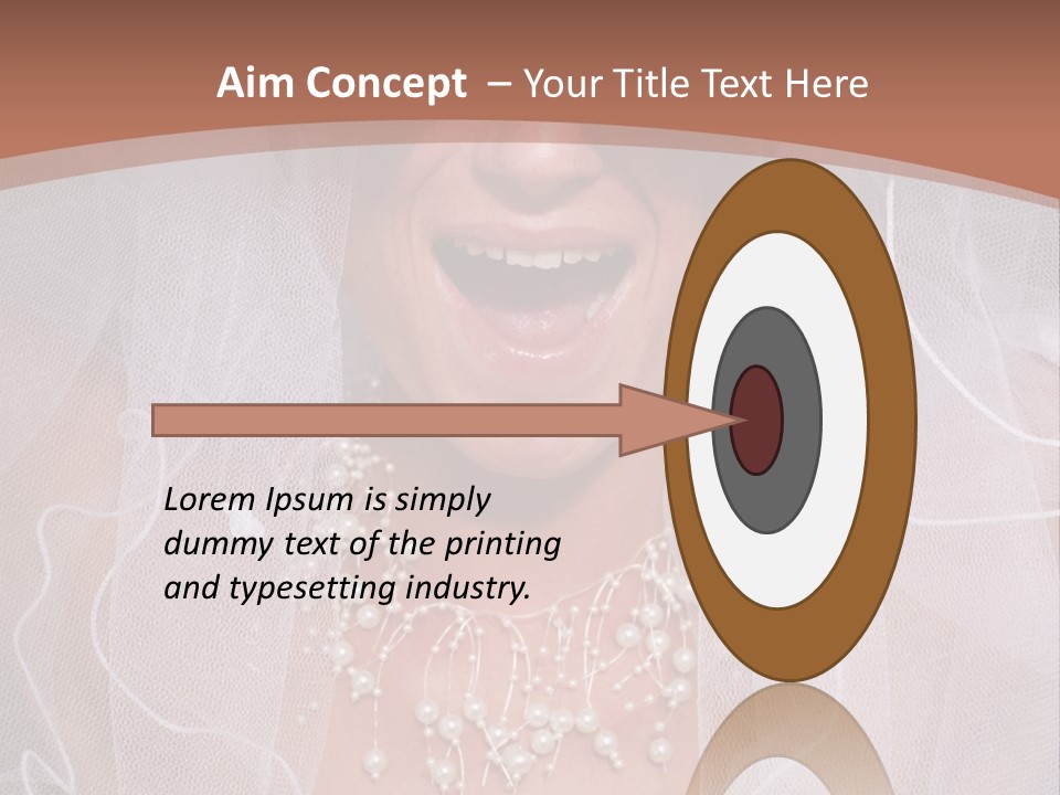 Wed Fashion Woman PowerPoint Template