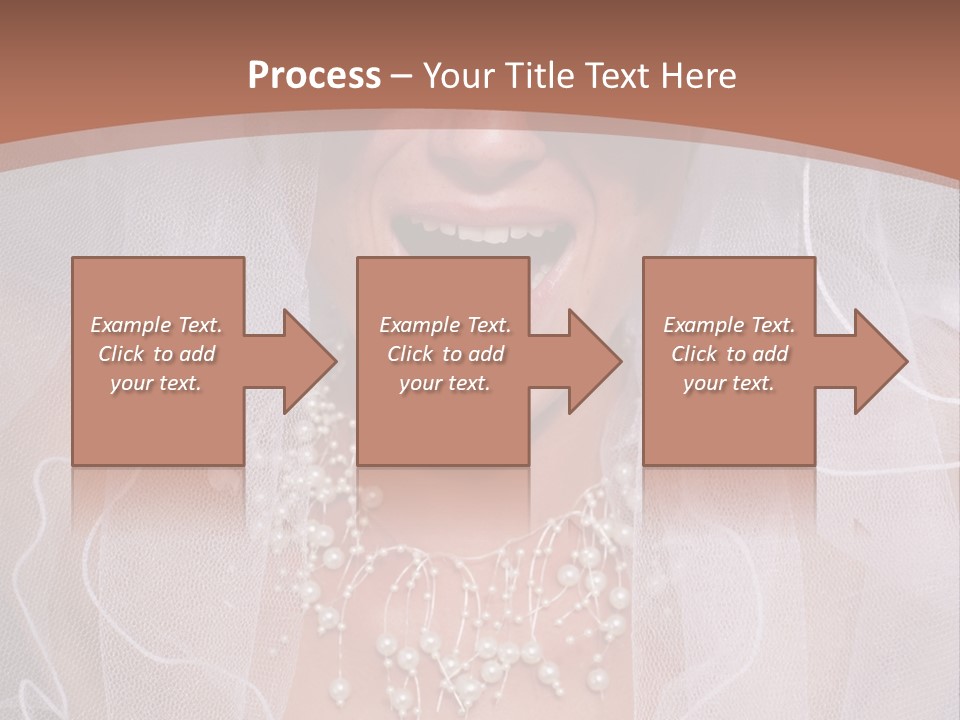 Wed Fashion Woman PowerPoint Template