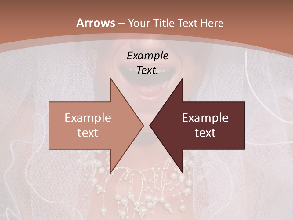 Wed Fashion Woman PowerPoint Template