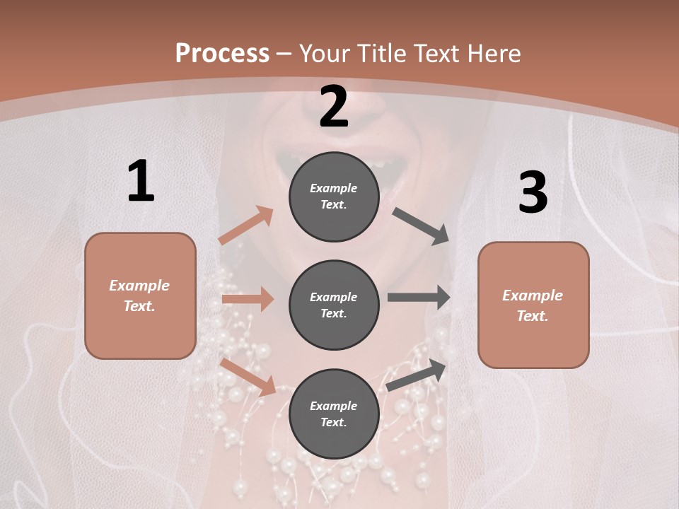 Wed Fashion Woman PowerPoint Template