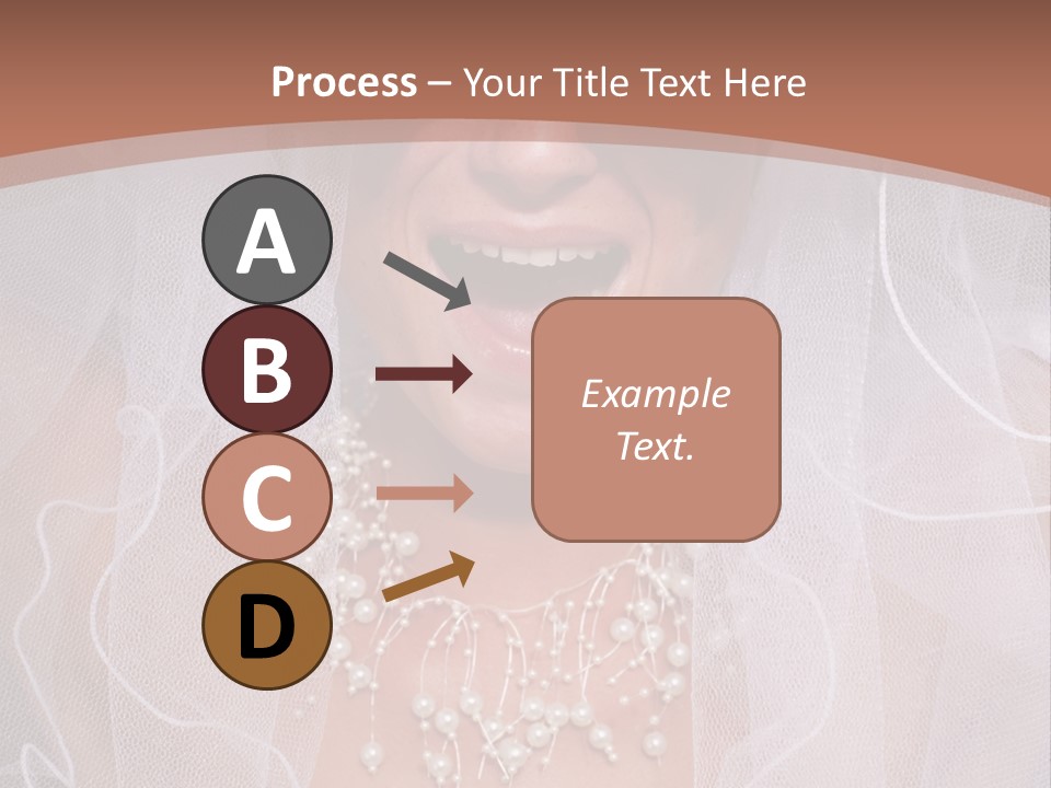 Wed Fashion Woman PowerPoint Template