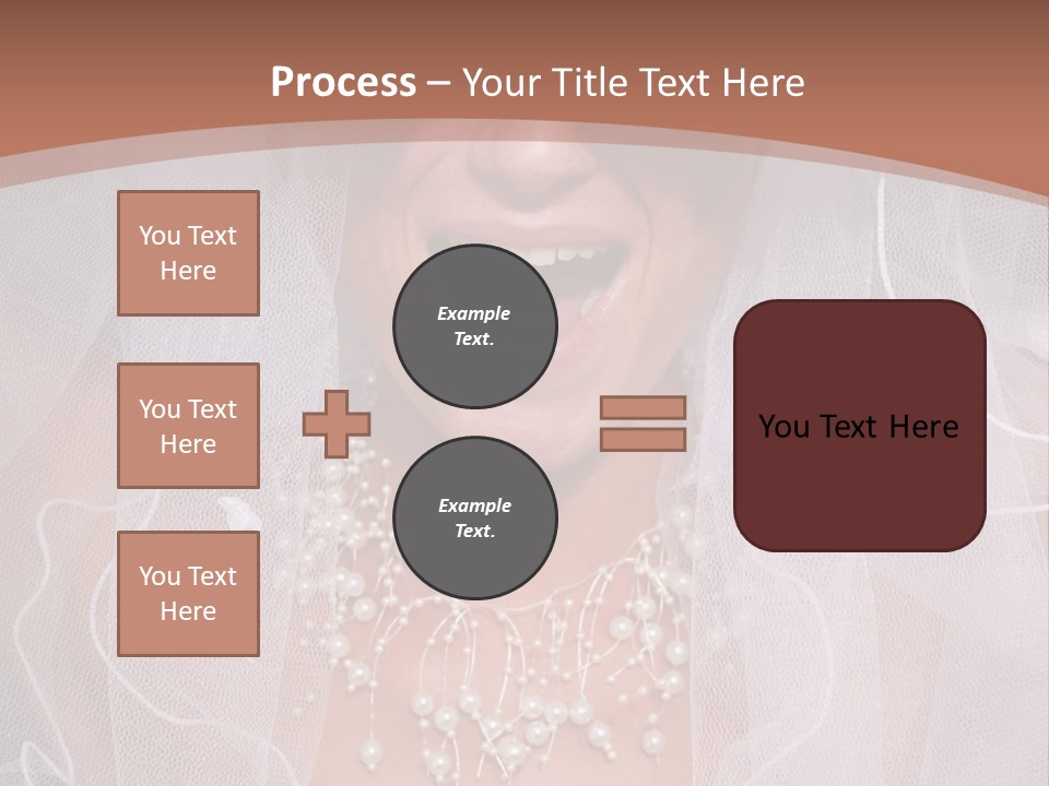 Wed Fashion Woman PowerPoint Template