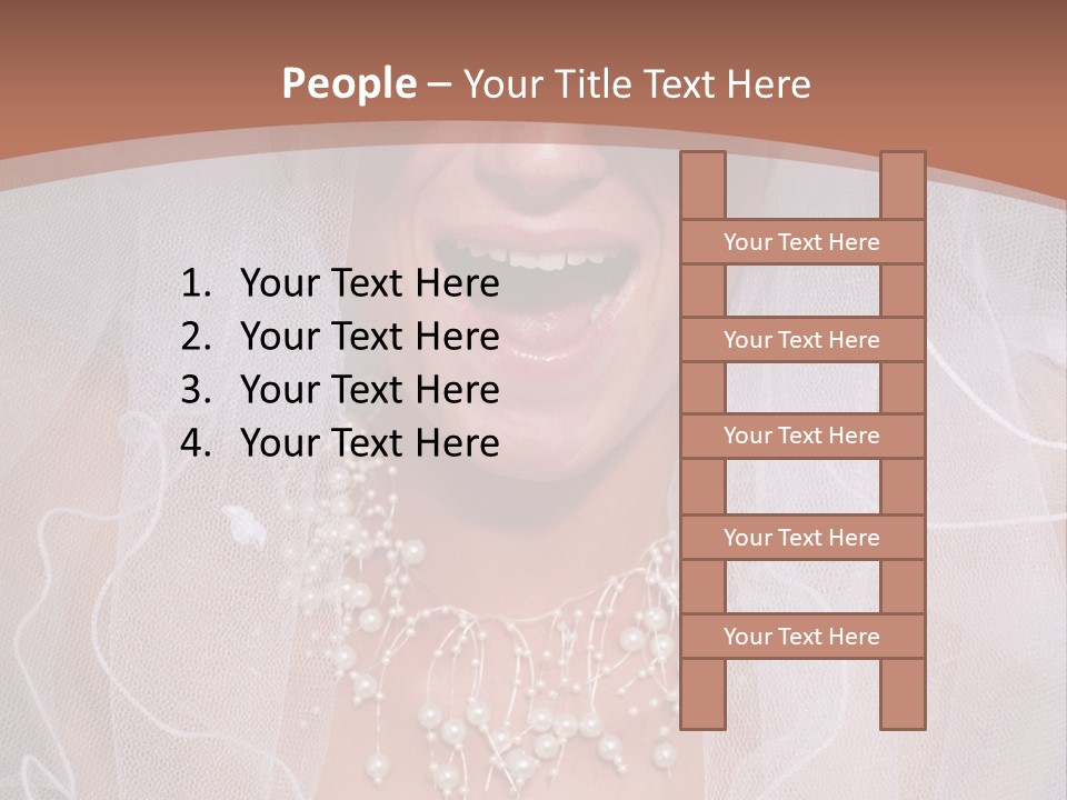 Wed Fashion Woman PowerPoint Template