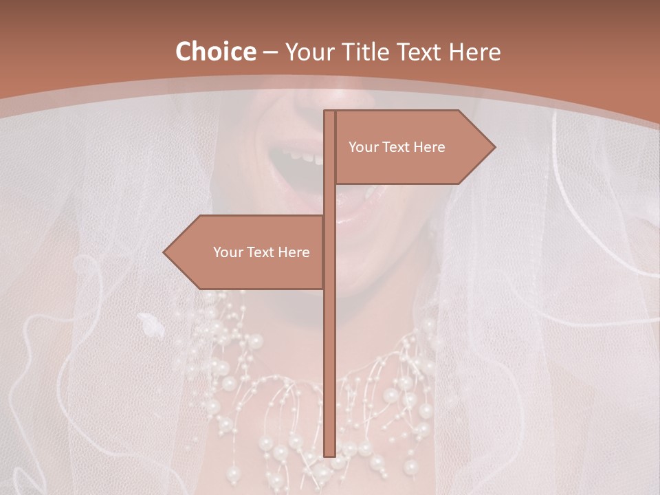 Wed Fashion Woman PowerPoint Template