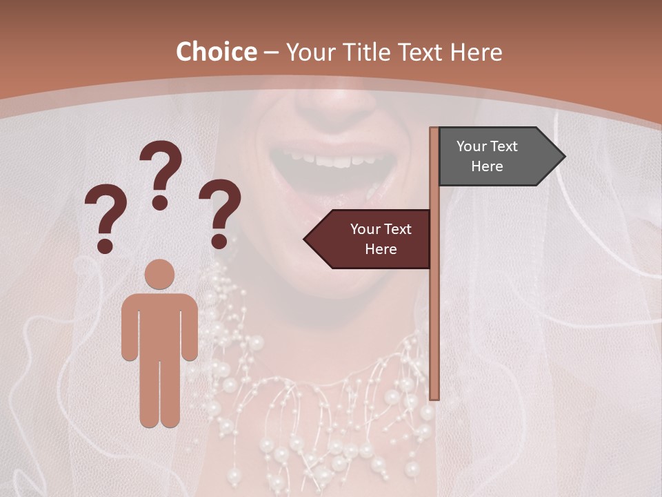 Wed Fashion Woman PowerPoint Template