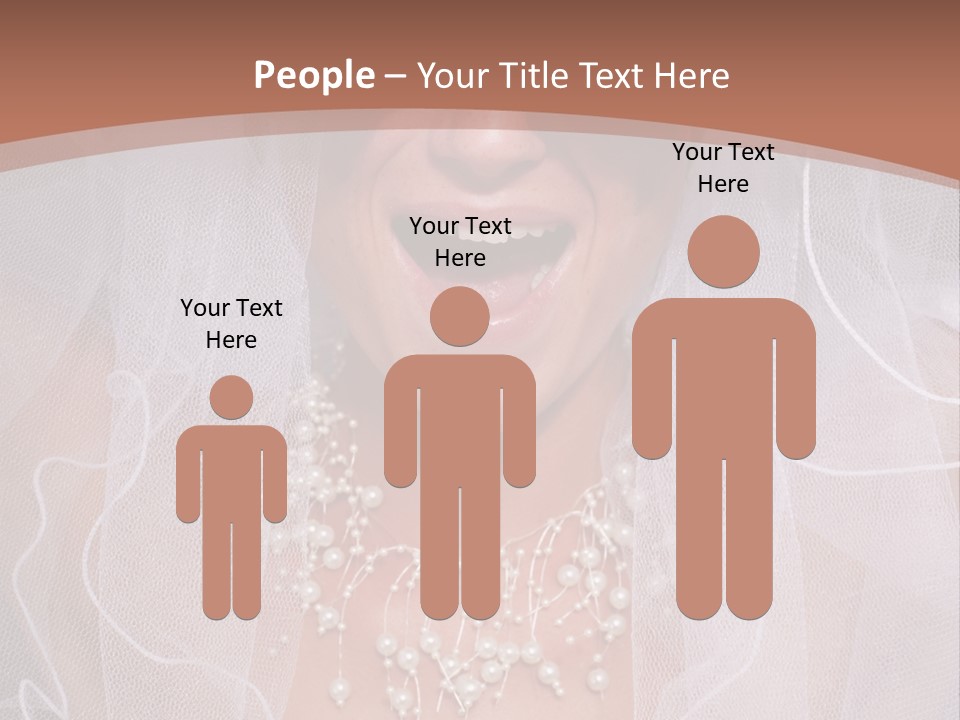 Wed Fashion Woman PowerPoint Template