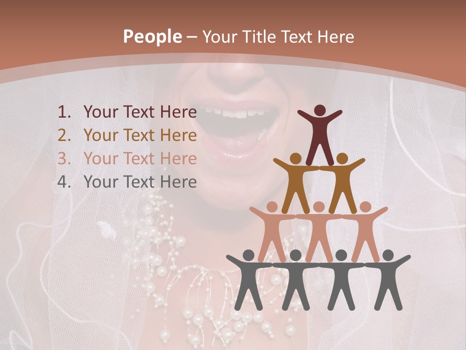 Wed Fashion Woman PowerPoint Template