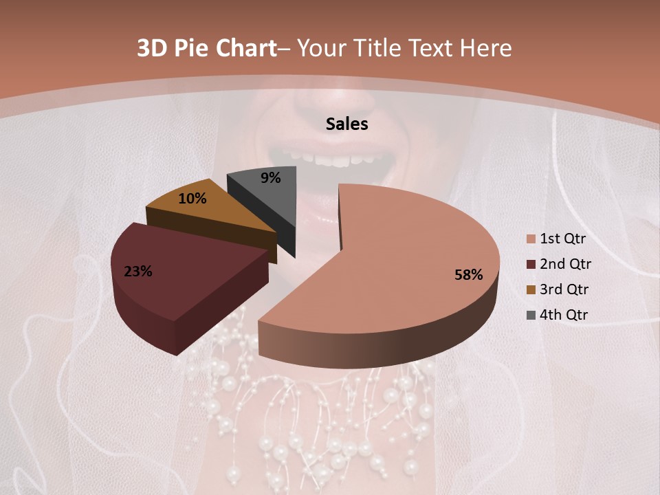 Wed Fashion Woman PowerPoint Template