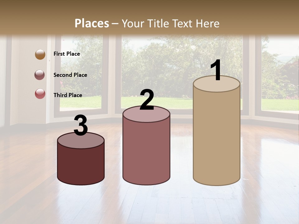 Light Landscape Design PowerPoint Template