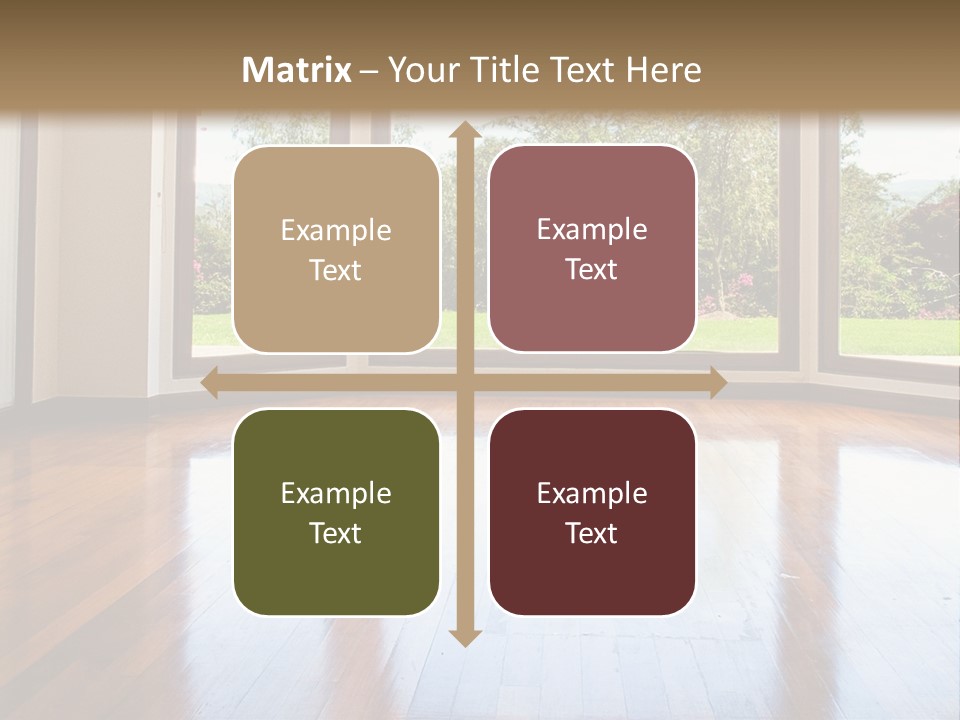 Light Landscape Design PowerPoint Template