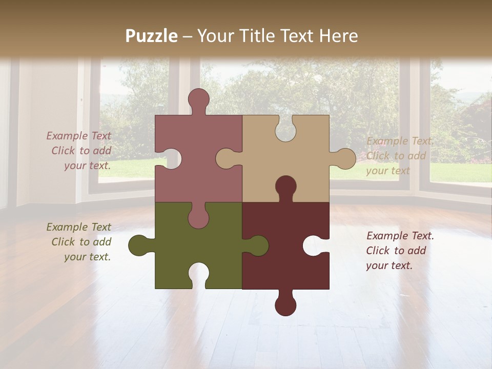 Light Landscape Design PowerPoint Template