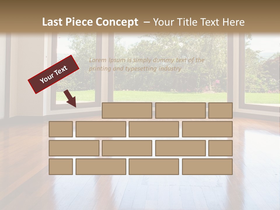 Light Landscape Design PowerPoint Template