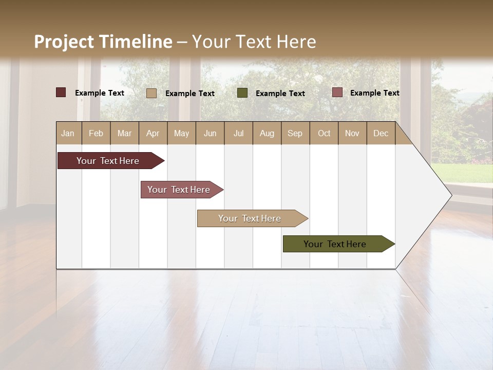 Light Landscape Design PowerPoint Template