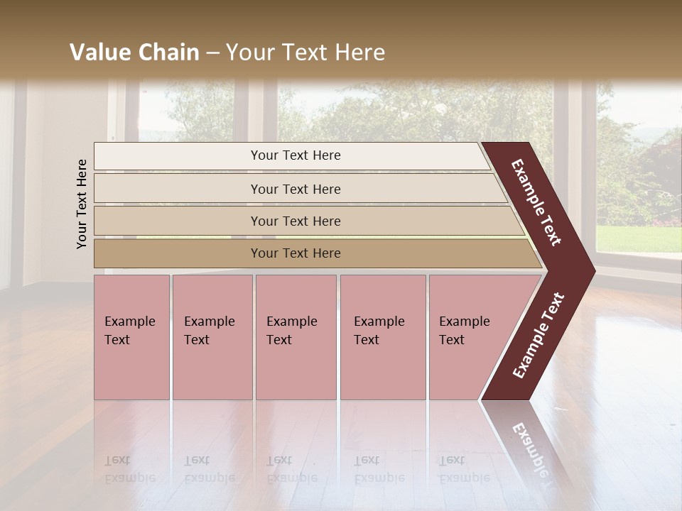 Light Landscape Design PowerPoint Template