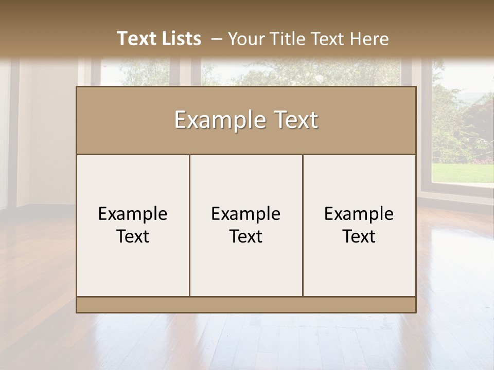 Light Landscape Design PowerPoint Template