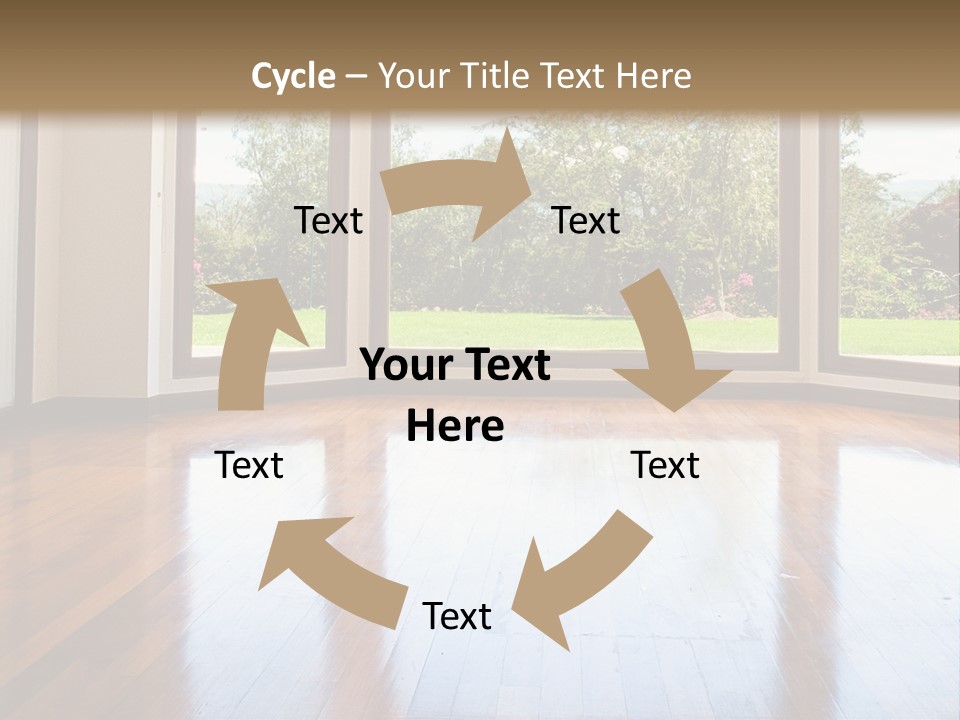 Light Landscape Design PowerPoint Template