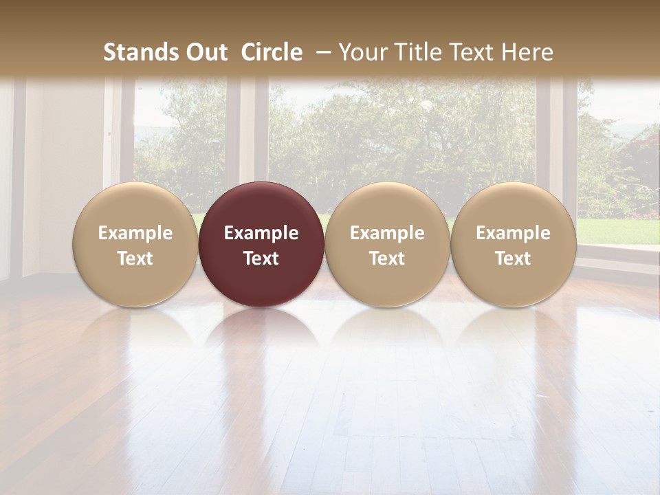 Light Landscape Design PowerPoint Template